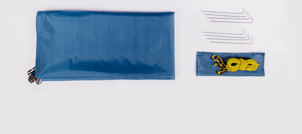 Xiaomi Zaofeng Outdoor Automatic Tent Multifunction Large Space UPF50+ Double Sunscreen Lift Up Easily - Blue + Green