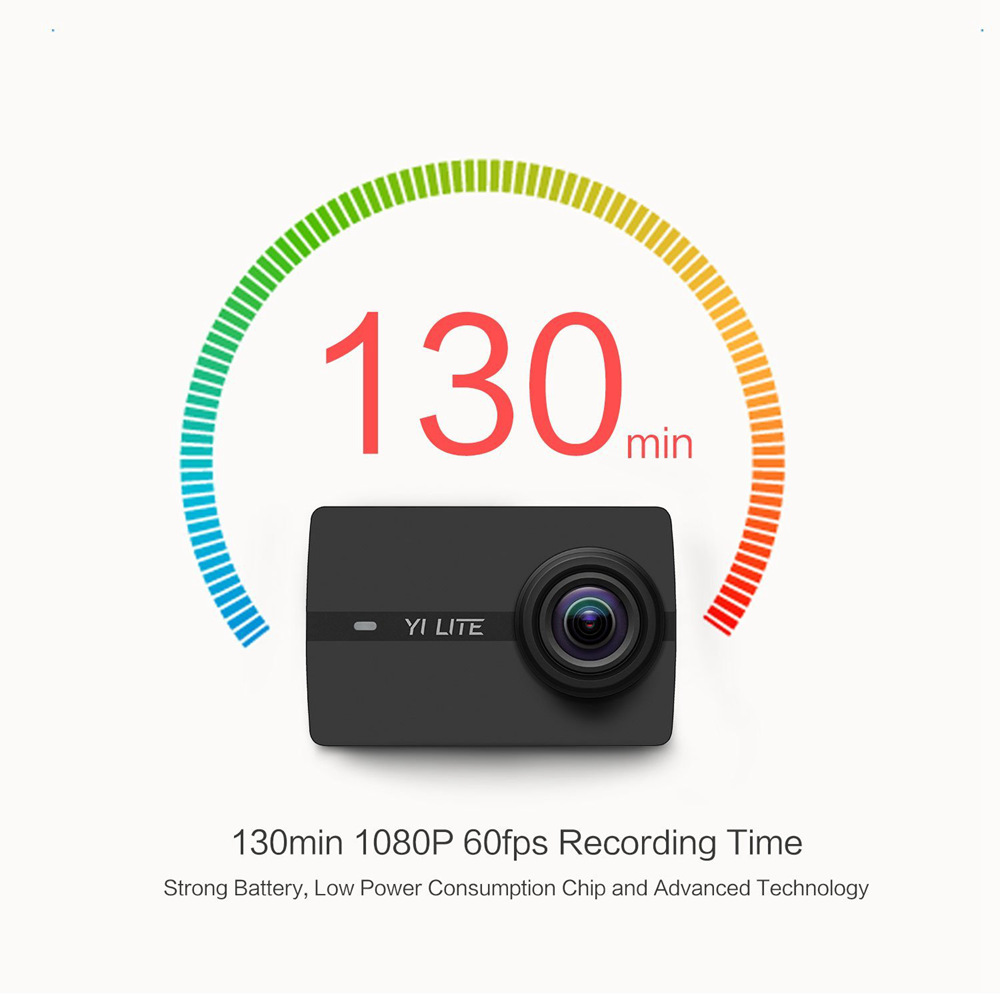 Official Eu Version Yi Lite Hi3556 4k Action Camera
