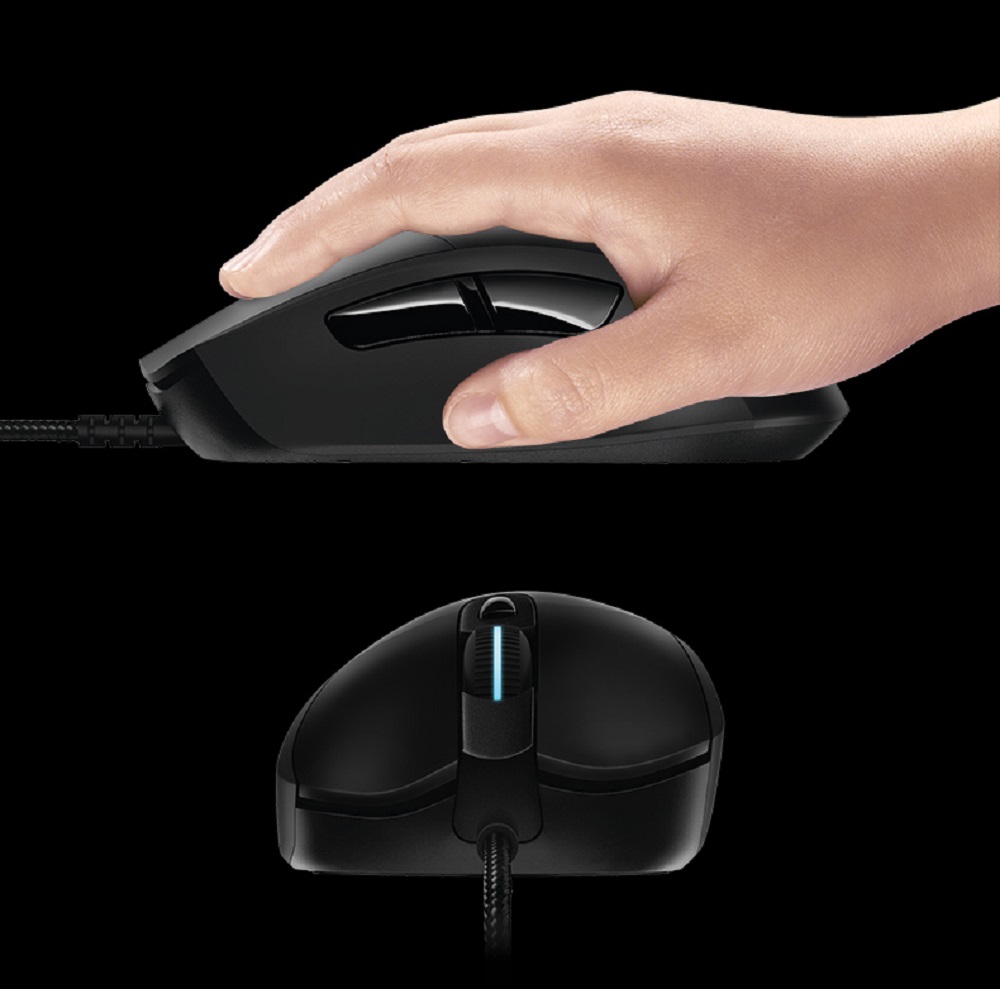 Logitech G403 Wired Gaming Mouse 6 Programmable Keys 12000 DPI - Black