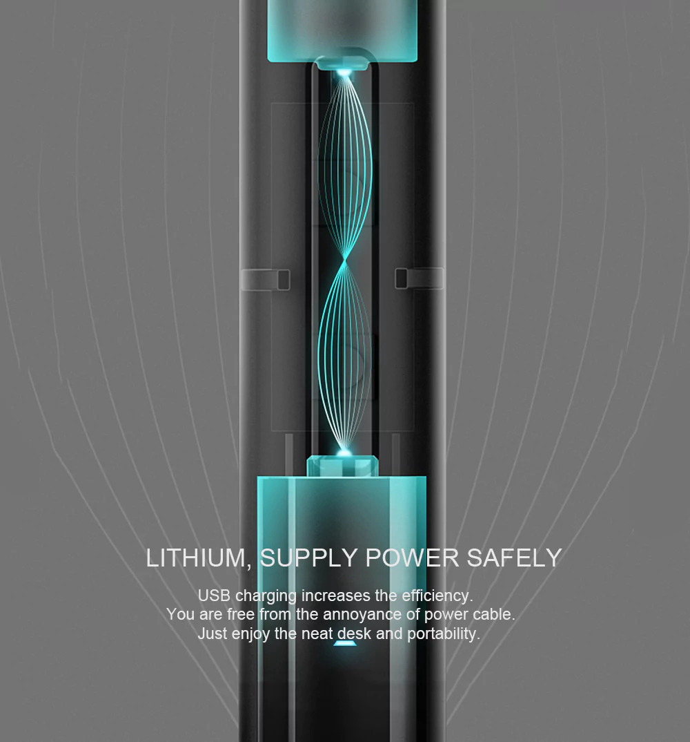 Xiaomi Wowstick 1F + Electric Screwdriver Bits Toolkit for Reparing Phone Toy Laptop Digital Product - Gray