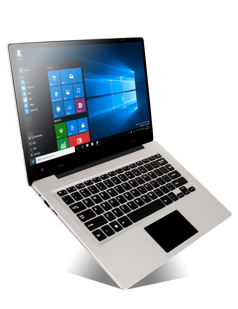 [Italy Stock]Jumper EZbook 3S 14" Ultrabook Laptop 6GB RAM 256GB SSD ROM Licensed Windows 10 Intel Celeron N3450 Quad Core 2.2GHz WIFI 1080P - Silver