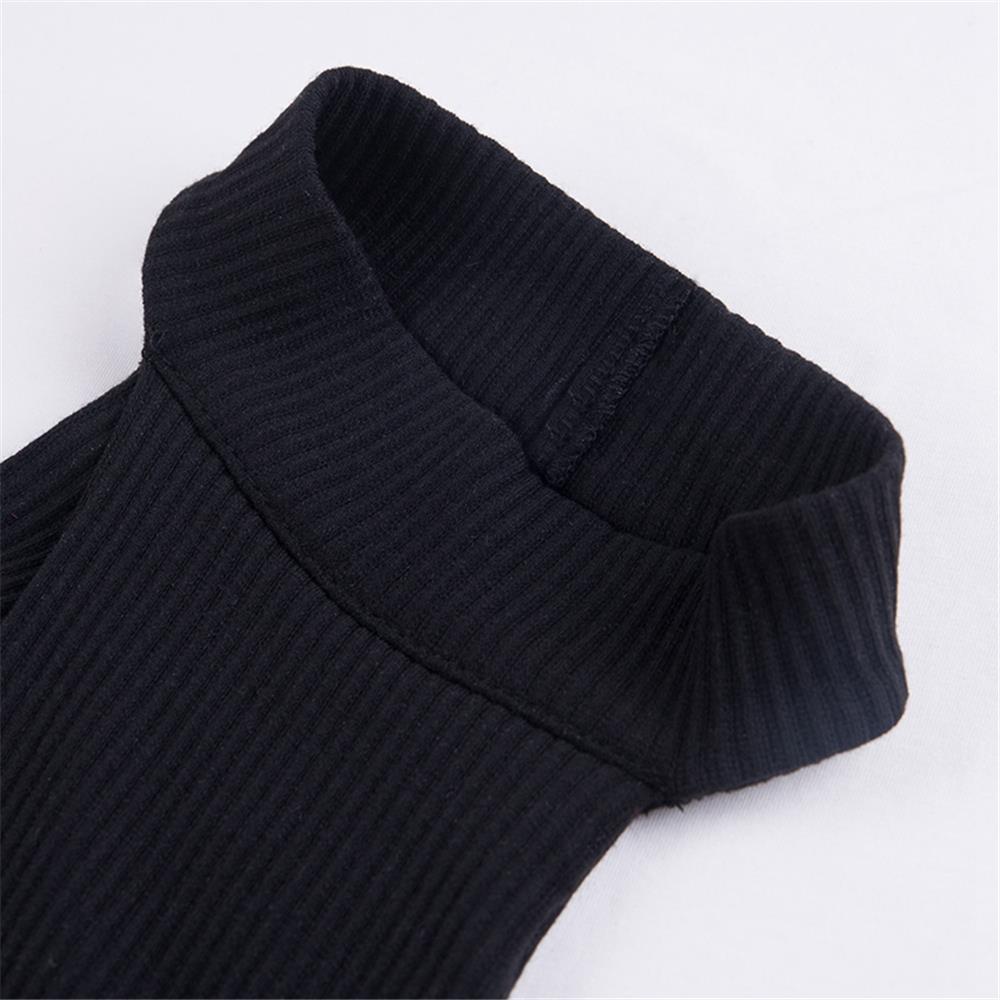 Women Sexy Cotton Fashion And Comfortable Slim Halter Neck Chest Wrap Vest Top Size M - Black