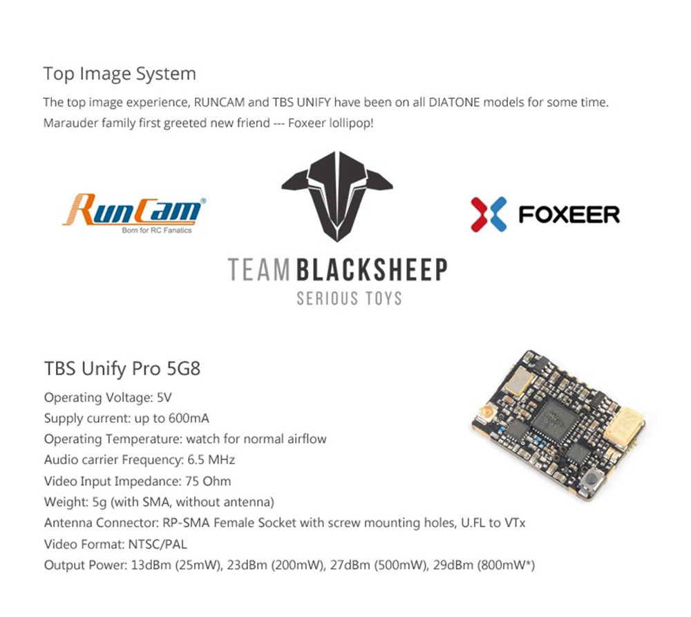 Diatone GT-M515 Normal X Brushless FPV Racing Drone F4M 8K FC OSD 5V BEC 25A 4S ESC with RunCam Camera PNP - Split