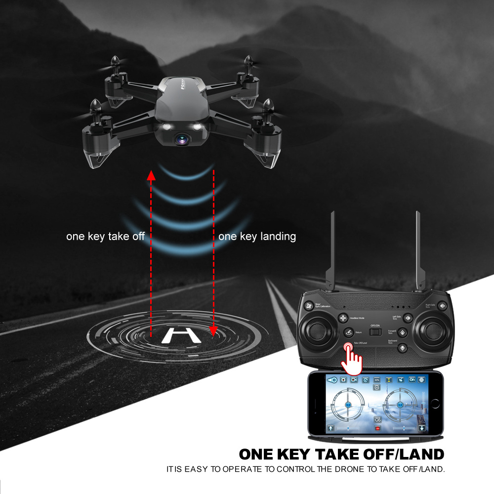FQ777 FQ40 WiFi FPV RC Quadcopter with Altitude Hold Headless Mode RTF - Black
