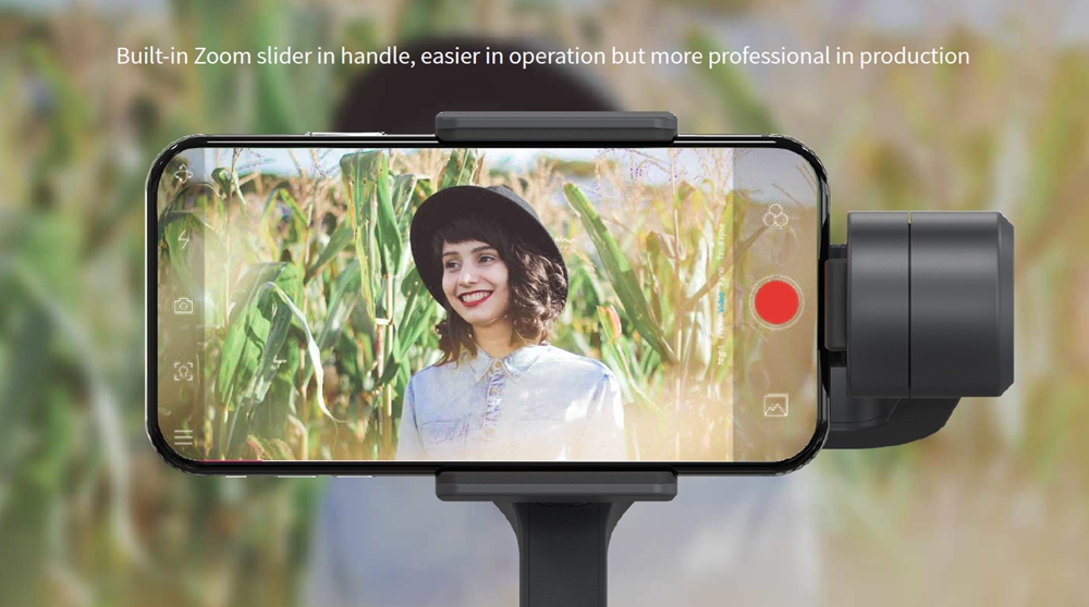 Feiyu Tech Vimble 2 3-Axis Brushless Handheld Gimbal Stabilizer for Smartphone - Night Black