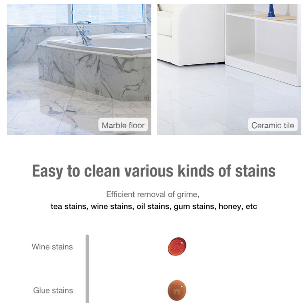 ENLif Cordless Smart Floor Cleaning Robot Wet and Dry Sweeping Robot- White