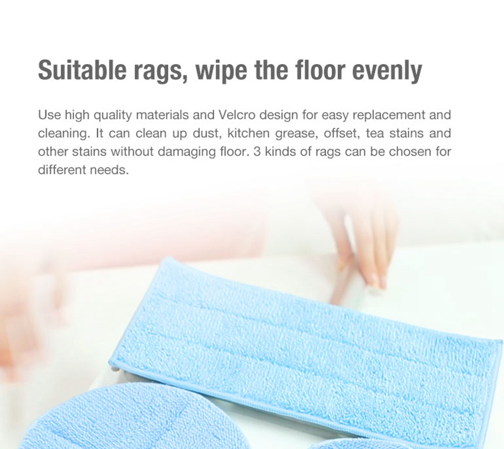 ENLif Cordless Smart Floor Cleaning Robot Wet and Dry Sweeping Robot- White