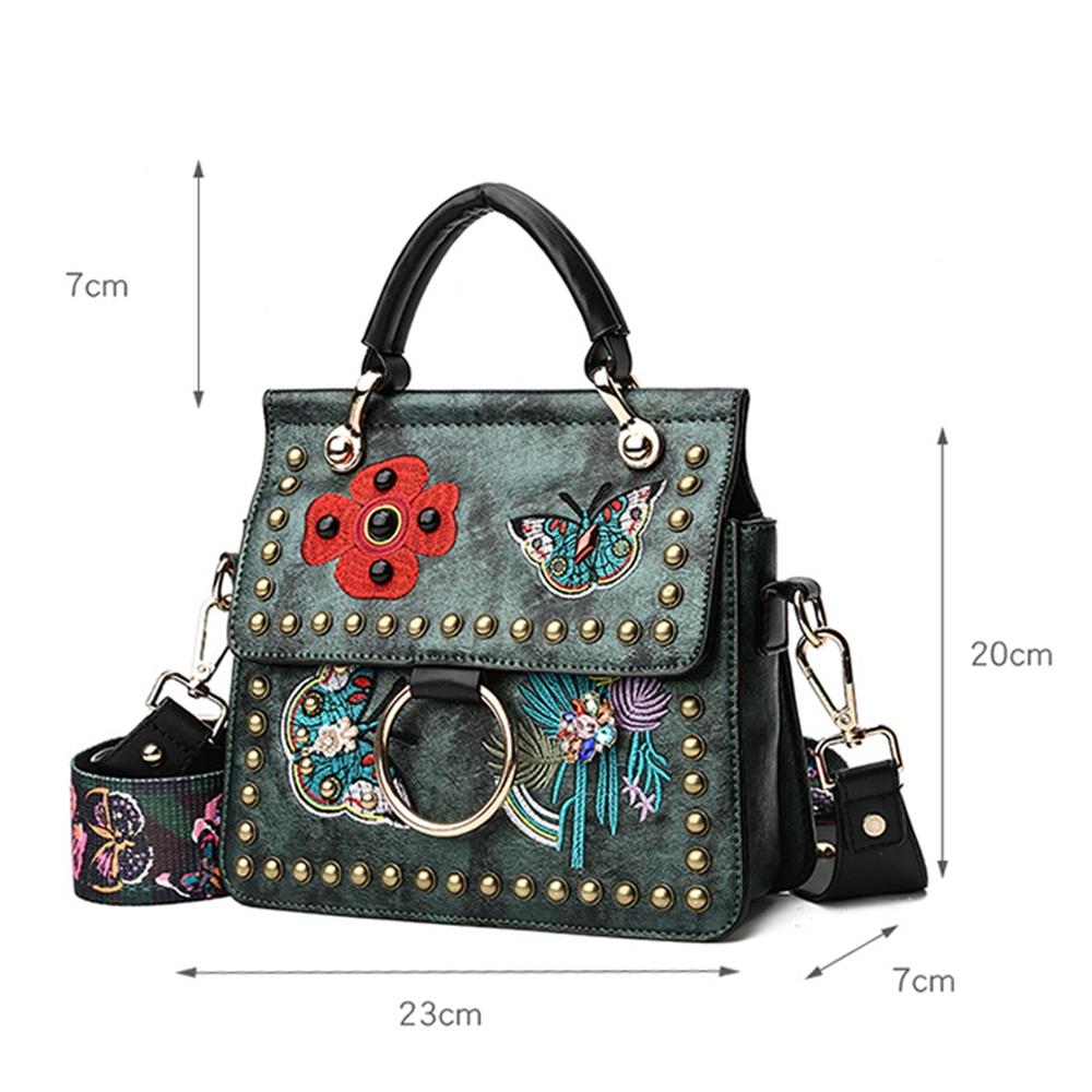 Women's Messenger Bag Handbag Crossbody BagGreen