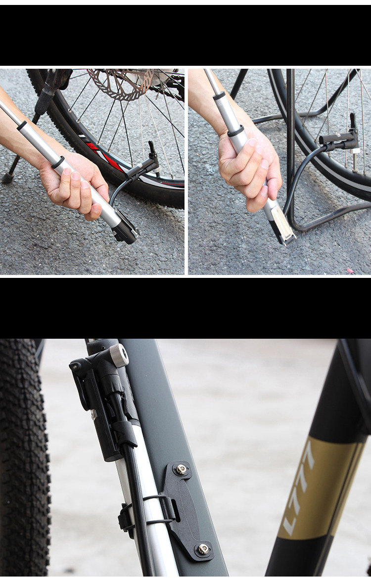 GUB P003 Double Cylinder Version Portable Bicycle Pump