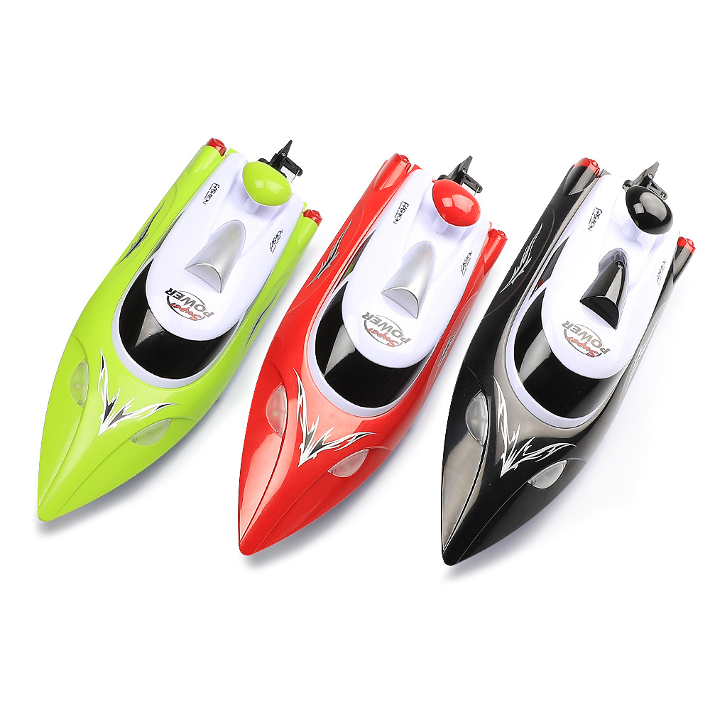 HJ806 2.4G High Speed 35km/h RC Boat Built-in Water Cooling System - Red