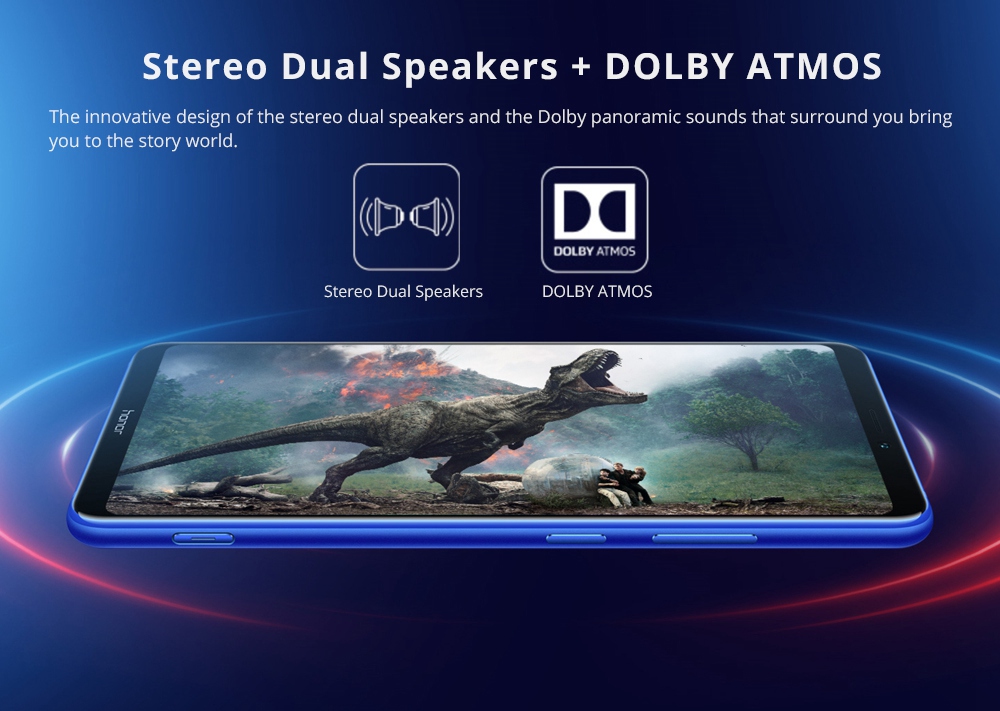 HUAWEI Honor Note 10 6.95 Inch 4G LTE Smartphone Kirin 970 6GB 128GB 24.0MP+16.0MP Dual Rear Cameras Android 8.1 Type-C Fast Charge NFC - Blue