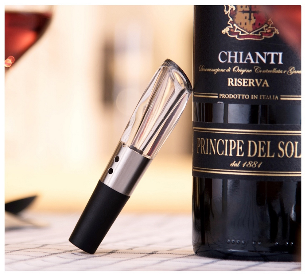 Xiaomi CIRCLE JOY Stainless Steel Wine Decanter Black