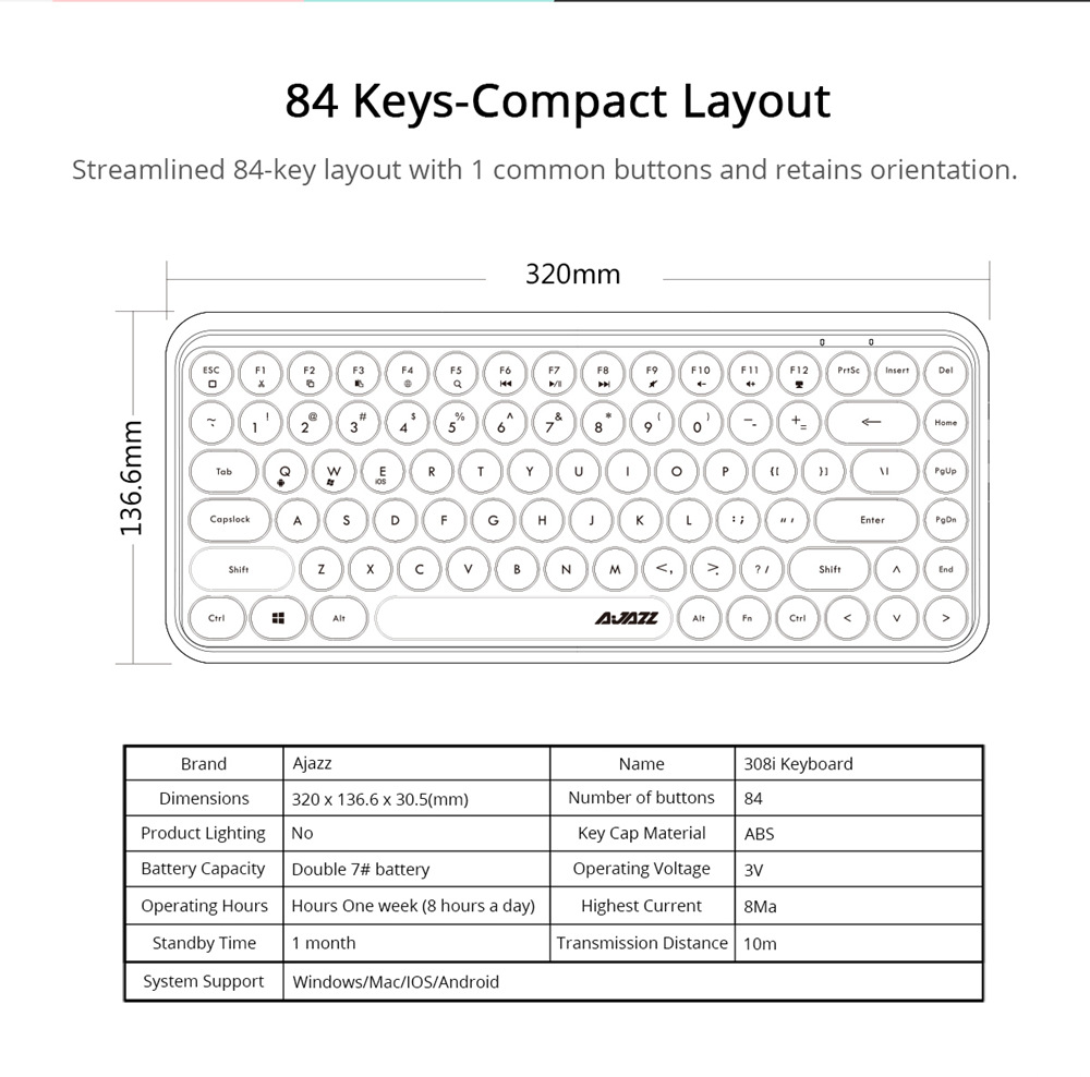 ajazz 308i keyboard pairing