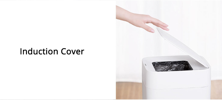 Xiaomi Townew Smart Trash Can Automatic Sealing Changing Bags Induction Cover One Key Control - White