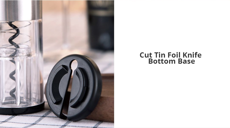 Xiaomi CIRCLE JOY Stainless Steel Electric Corkscrew for Wines Bottle - Silver