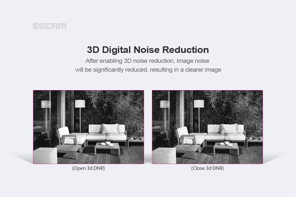 ESCAM PVR002 2MP HD 1080P IP PTZ Dome Camera 4X Zoom 2.8-12mm Lens Water Resistant Night Vision Motion Detection - White/US Plug