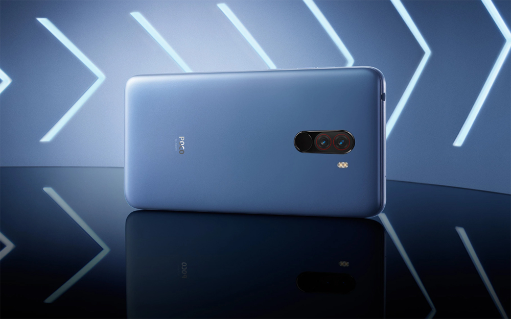 [HK Stock][Official Global Version]Xiaomi Poco F1 6.18 Inch 4G LTE Smartphone Snapdragon 845 6GB 64GB 12.0MP+5.0MP Dual Rear Cameras MIUI IR Face Unlock Type-C Fast Charge - Graphite Black