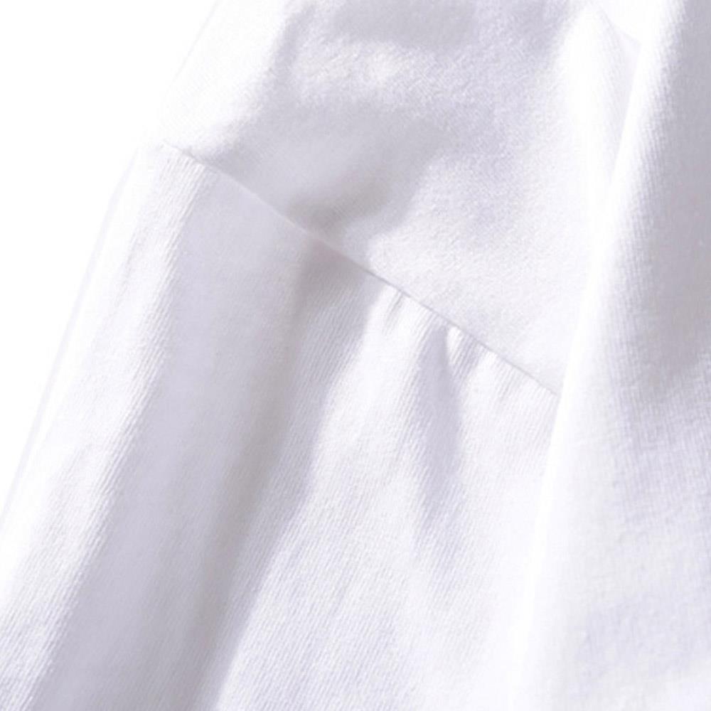 Oversize Harajuku Cotton T-shirt White