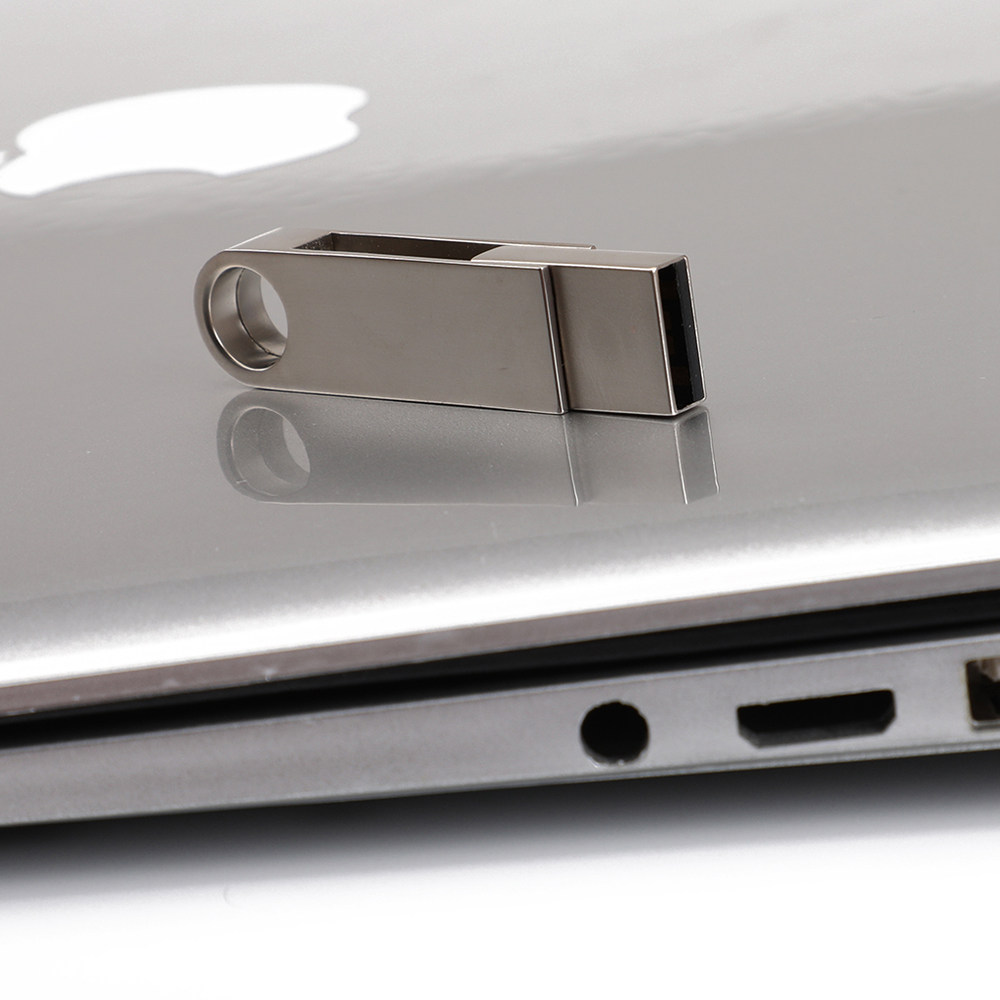 CW10381 2-in-1 OTG USB2.0 64GB Memory Flash Drive Compatible With Computer And OTG Phone - Silver