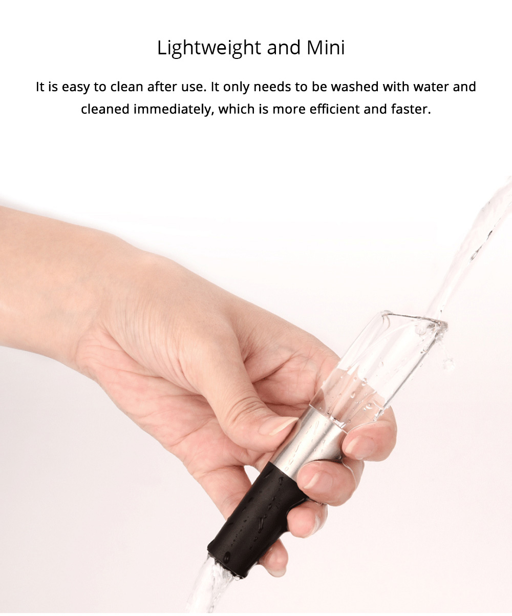 Xiaomi CIRCLE JOY Stainless Steel Wine Decanter Black