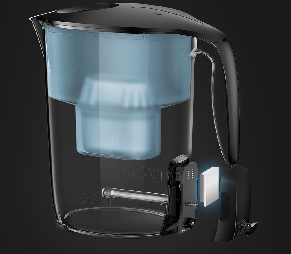 [International Version]Xiaomi Viomi MH1Z-A Filter Kettle 3.5L Ultrafiltration Kettle UV Sterilization - Black