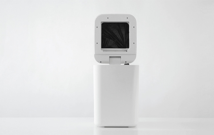 Xiaomi Townew Smart Trash Can Automatic Sealing Changing Bags Induction Cover One Key Control - White