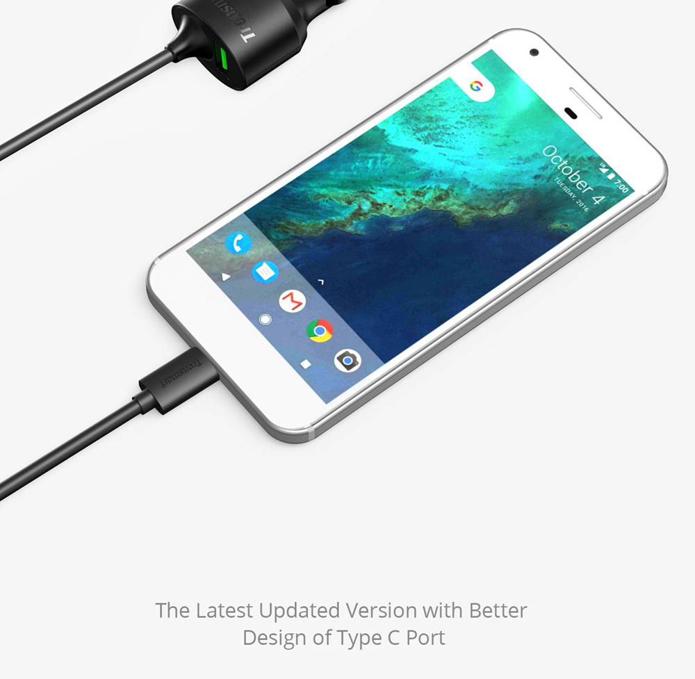 Tronsmart Quick Charge 3.0 33W over Type A USB Car Charger