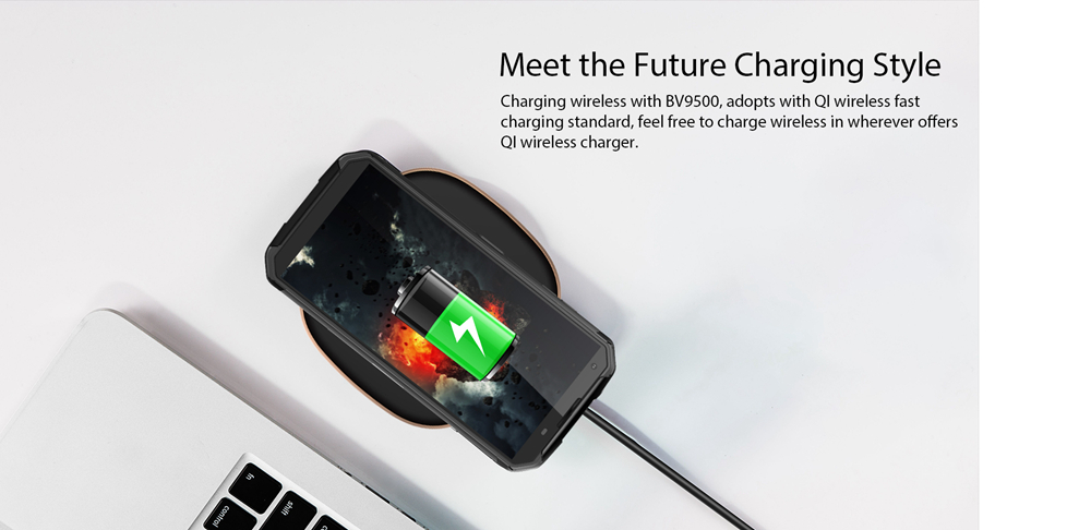 [HK Stock]Blackview BV9500 5.7 Inch 4G LTE Smartphone Helio P23 4GB 64GB Dual 16MP Rear Cameras Android 8.1 Water Resistant IP68 10000mAh Type-C Fast Charge NFC - Green