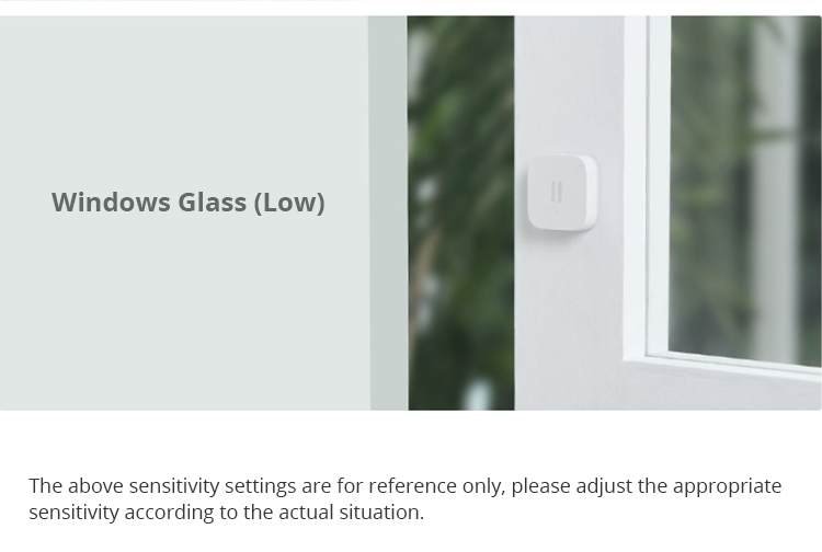 Xiaomi Aqara Vibration Detector Movement Detection Linkage Control Remote Push Adjustable Sensitivity - White