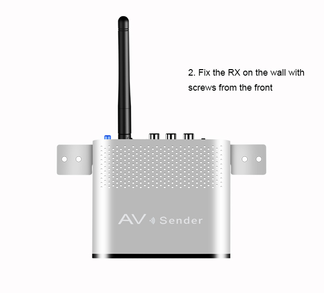 Measy AV230 2.4GHz Wireless Audio/Video Sender Transmitter and Receiver 984FT/300M