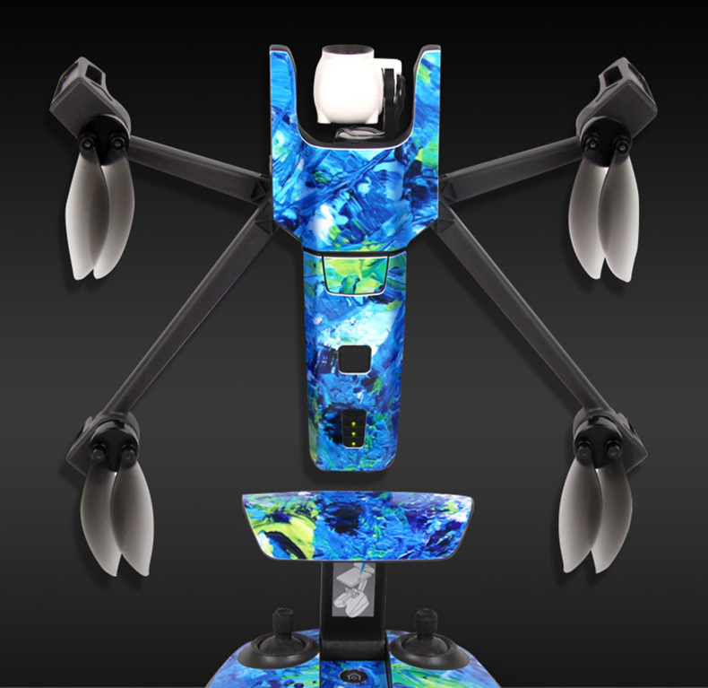 Sunnylife PVC Stickers for Parrot ANAFI RC Quadcopter - Carbon Pattern