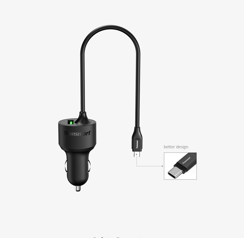 Tronsmart Quick Charge 3.0 33W over Type A USB Car Charger