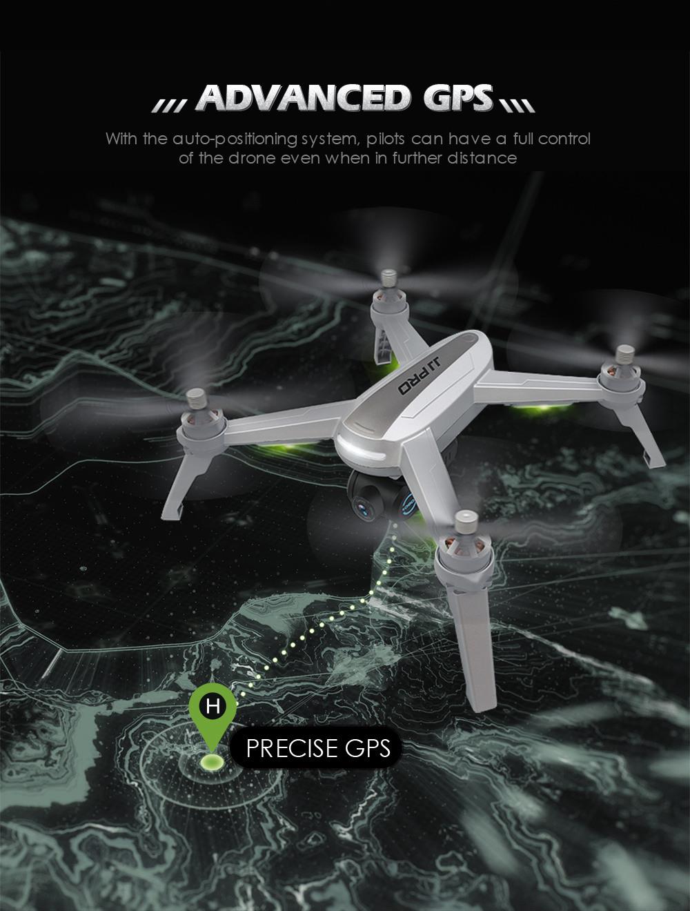 JJRC JJPRO X5 EPIK 5G WIFI 1080P FHD FPV One-Axis Gimble with GPS Follow Me Mode RC Quadcopter RTF - Two Battery