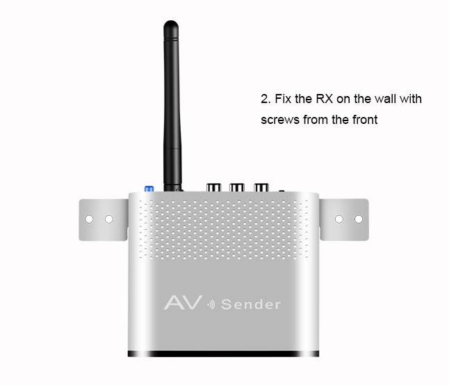 Measy AV550 5.8GHZ Wireless AV Transmitter and Receiver