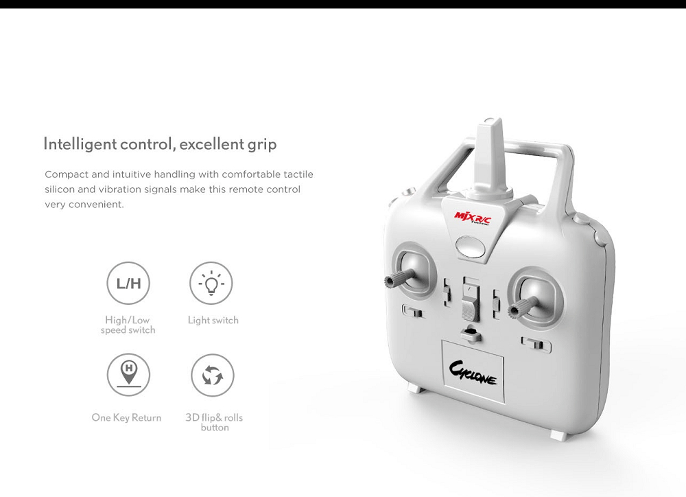 MJX X708P Cyclone 720P HD WiFi FPV RC Quadcopter with Optical Flow Positioning RTF