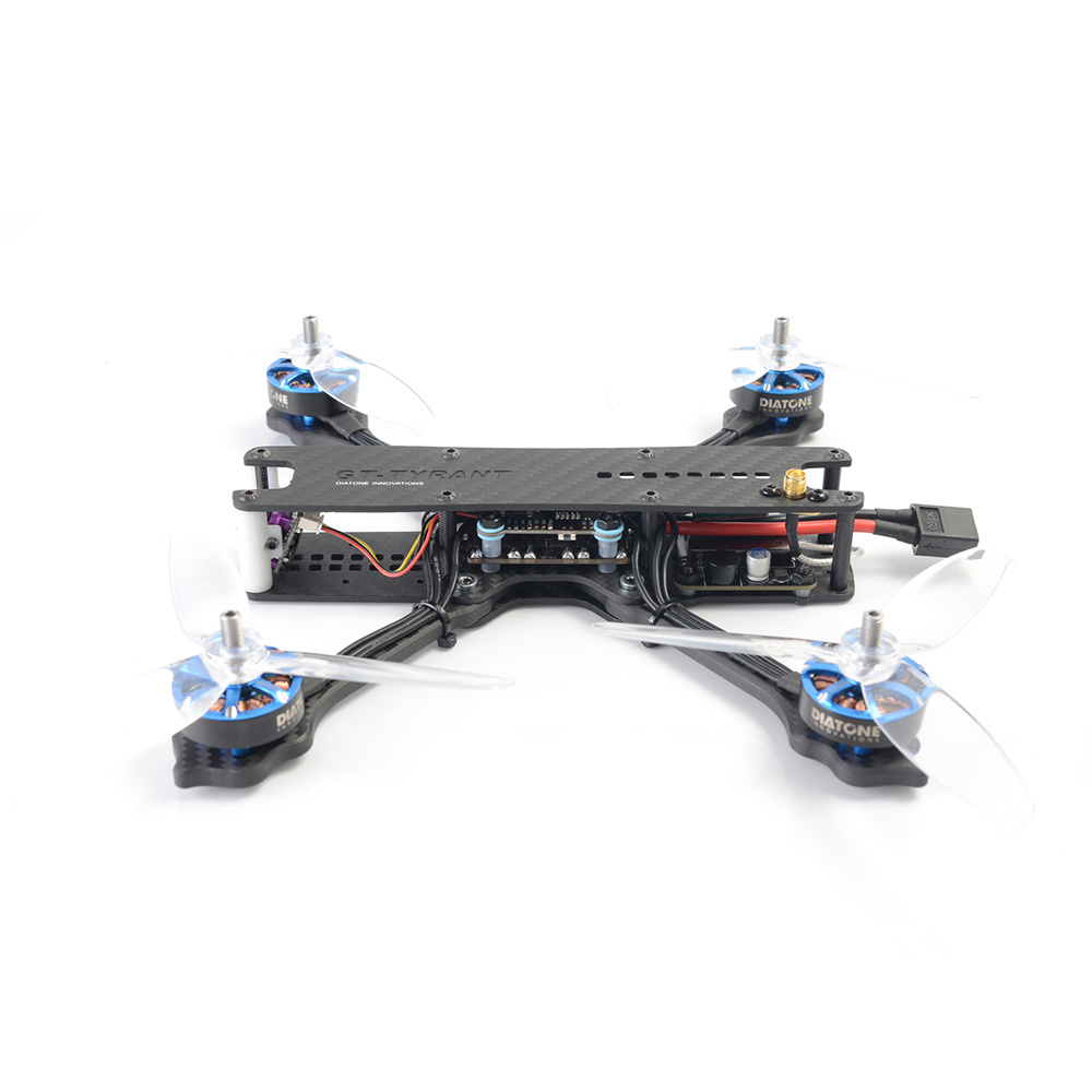 Diatone 2018 GT-Tyrants 530 Brushless 4S FPV Racing Drone Fury F4 FC OSD TBS 800mW VTX 50A 3-6S ESC PNP
