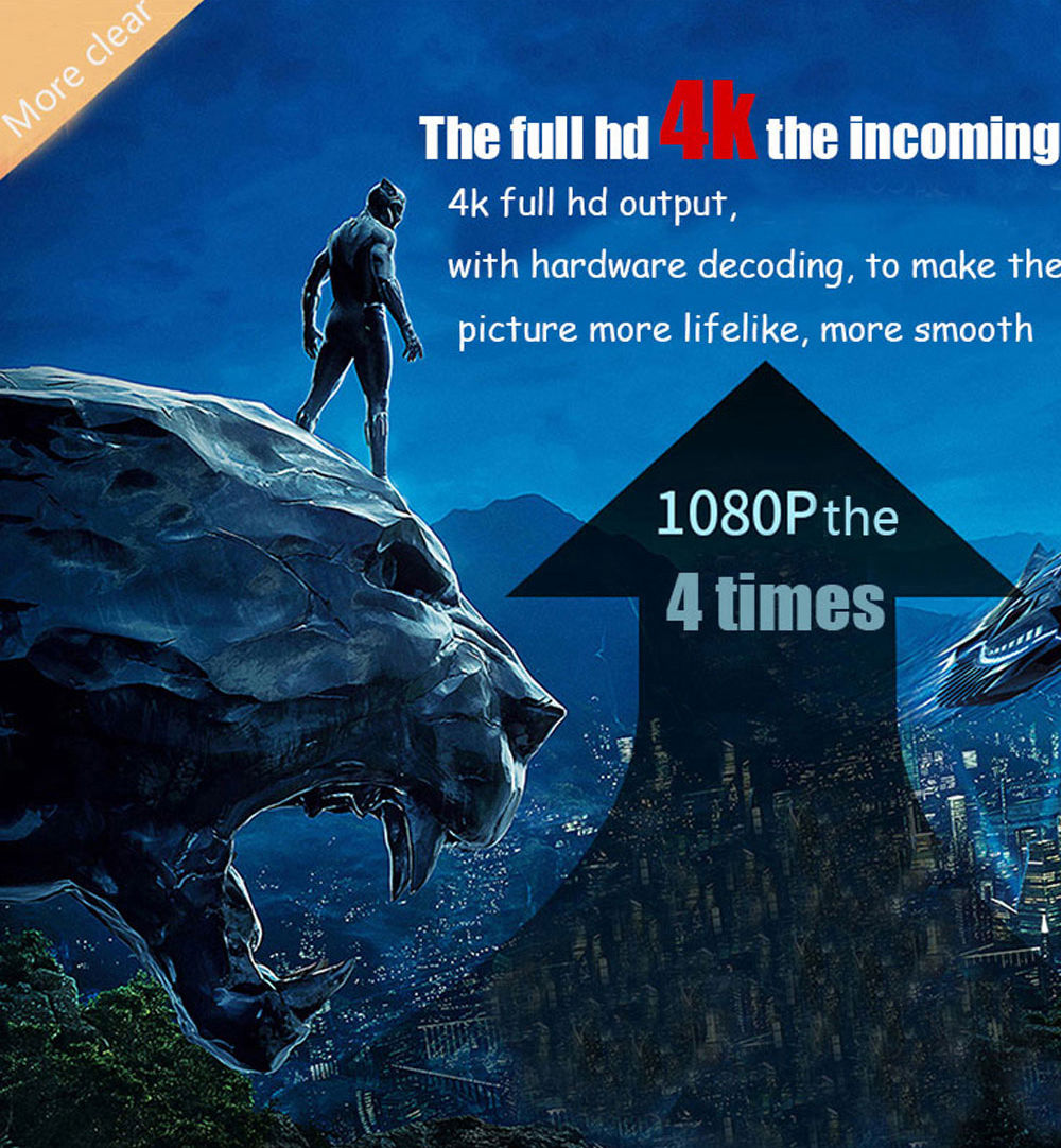 H96 MAX+ RK3328 Android 8.1 4GB/64GB KODI 17.6 TV BOX WiFi AC WIFI USB3.0