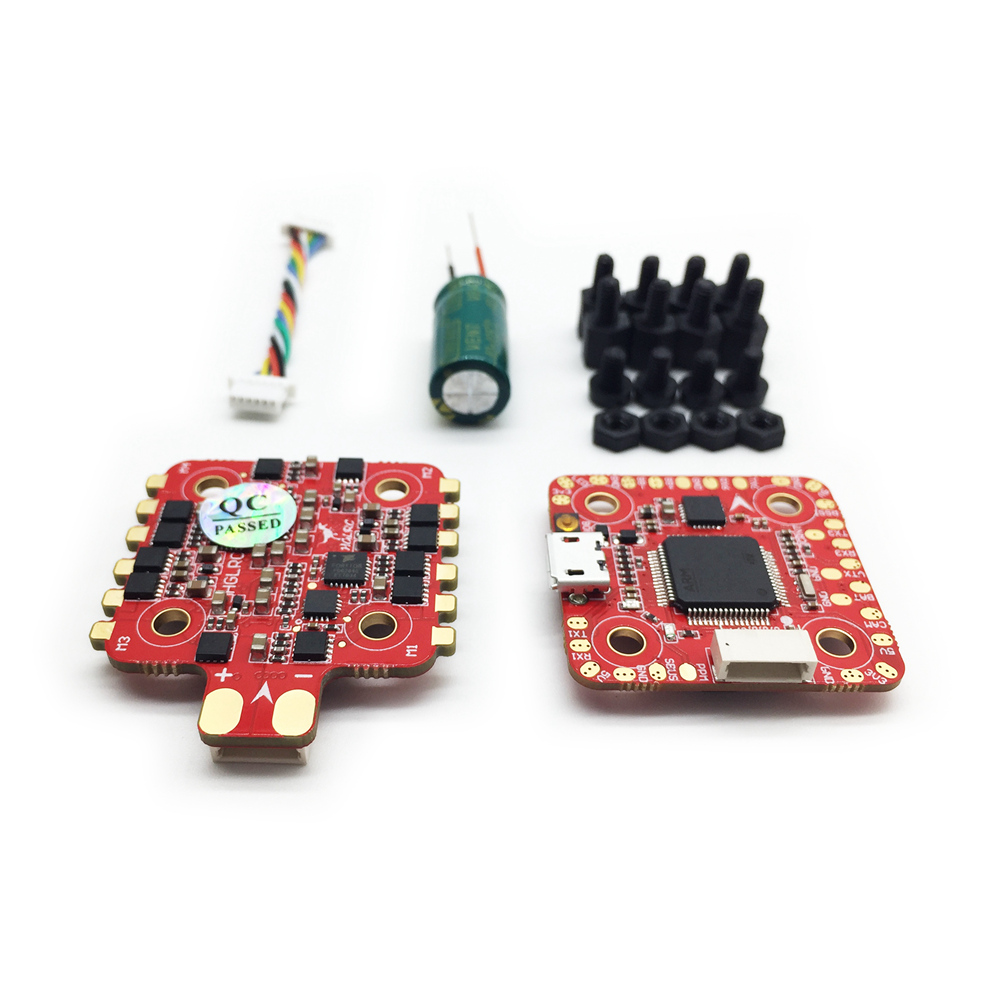 HGLRC F420 Stack F4M3 OSD BEC Flight Control 20A BLHeli_S 2-4S 4In1 ESC for FPV Racing Drone