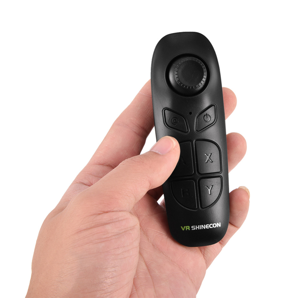 VR SHINECON SC-B03 Portable Wireless Bluetooth Gamepad for Virtual Reality Glasses Games- Black