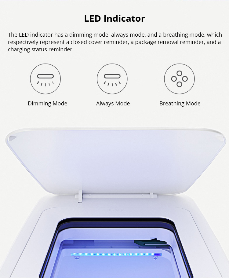 Xiaomi Townew Smart Trash Can White