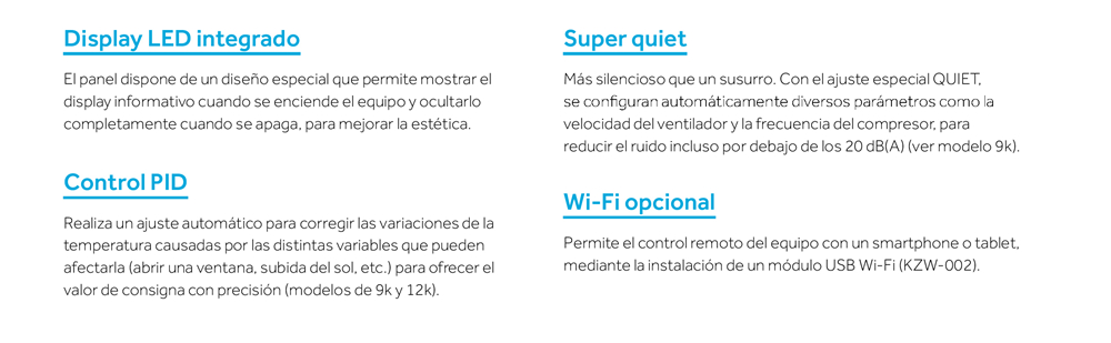 Haier ALIZE 3000iW WiFi Heating / Cooling Air Conditioner - White