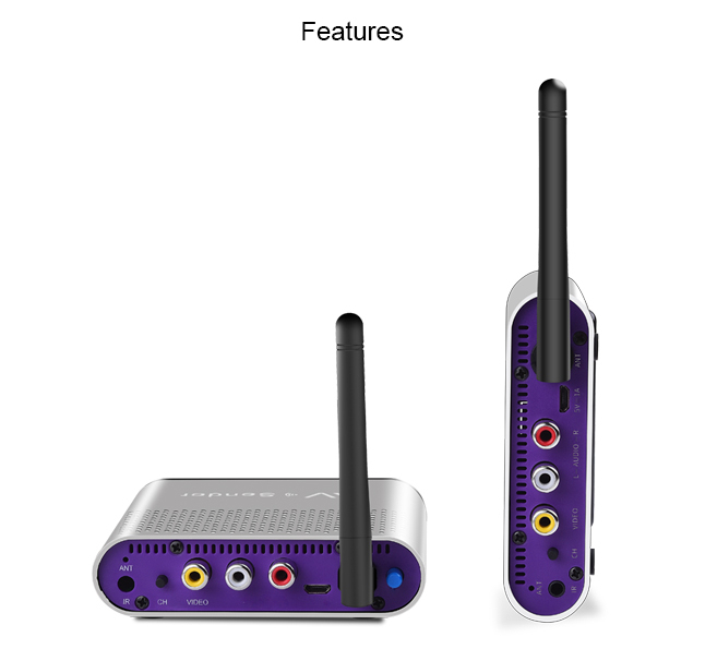Measy AV540 5.8GHZ Wireless Audio/Video Sender Transmitter and Receiver 1330FT