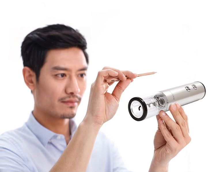 Xiaomi CIRCLE JOY Stainless Steel Electric Corkscrew for Wines Bottle - Silver