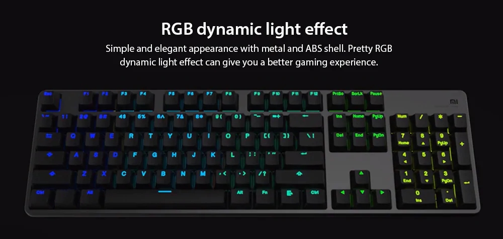 Xiaomi Wired Gaming Keyboard Black