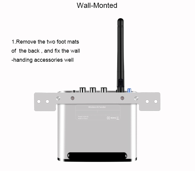 Measy AV230 2.4GHz Wireless Audio/Video Sender Transmitter and Receiver 984FT/300M