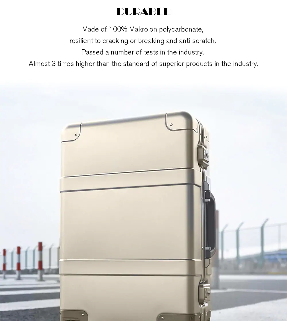 xiaomi 90fun metal suitcase