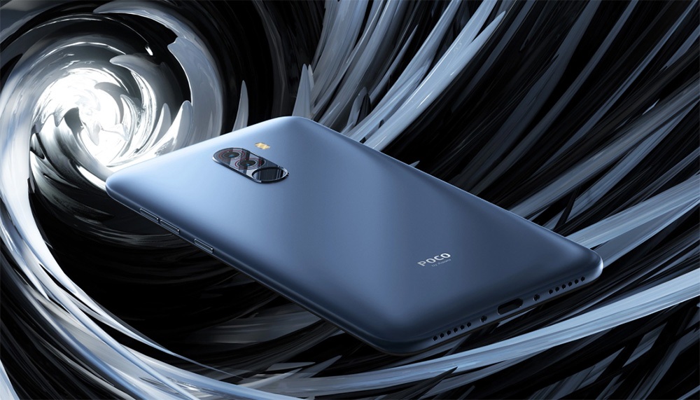 [HK Stock][Official Global Version]Xiaomi Poco F1 6.18 Inch 4G LTE Smartphone Snapdragon 845 6GB 64GB 12.0MP+5.0MP Dual Rear Cameras MIUI IR Face Unlock Type-C Fast Charge - Graphite Black