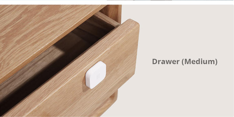 Xiaomi Aqara Vibration Detector Movement Detection Linkage Control Remote Push Adjustable Sensitivity - White