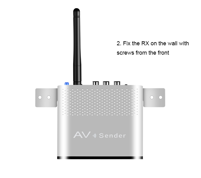 Measy AV540 5.8GHZ Wireless Audio/Video Sender Transmitter and Receiver 1330FT