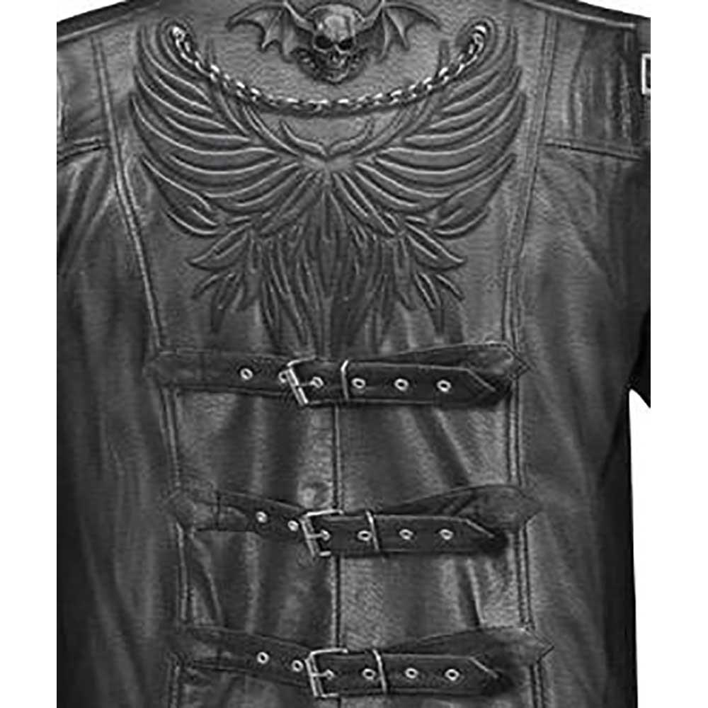 3D Printed Exaggerated Skull Pattern Men's Unisex Short Sleeve Round Collar T-shirt Size XL - Black